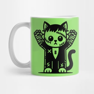 Frankenstein Cat Mug